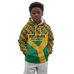 South Africa Soccer Custom Kid Hoodie Bafana Bafana