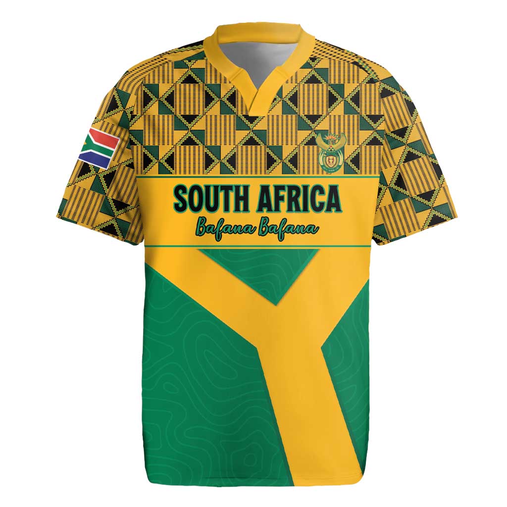 South Africa Soccer Custom Hoodie Dress Bafana Bafana LT15