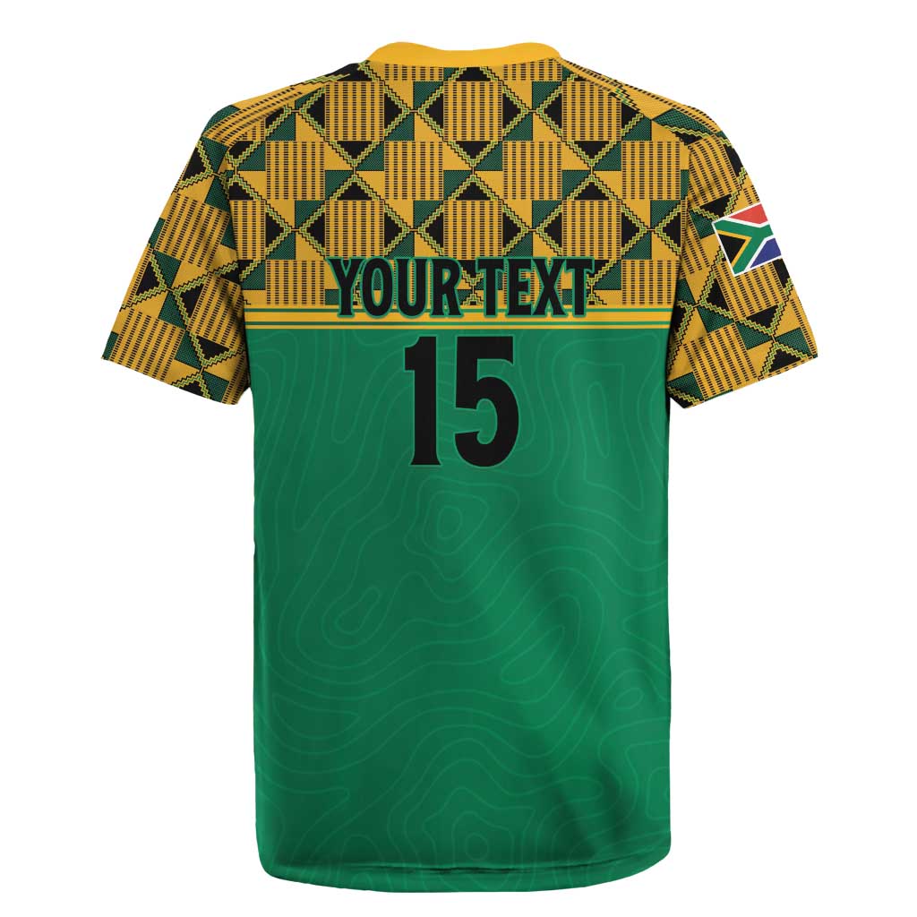 South Africa Soccer Custom Rugby Jersey Bafana Bafana