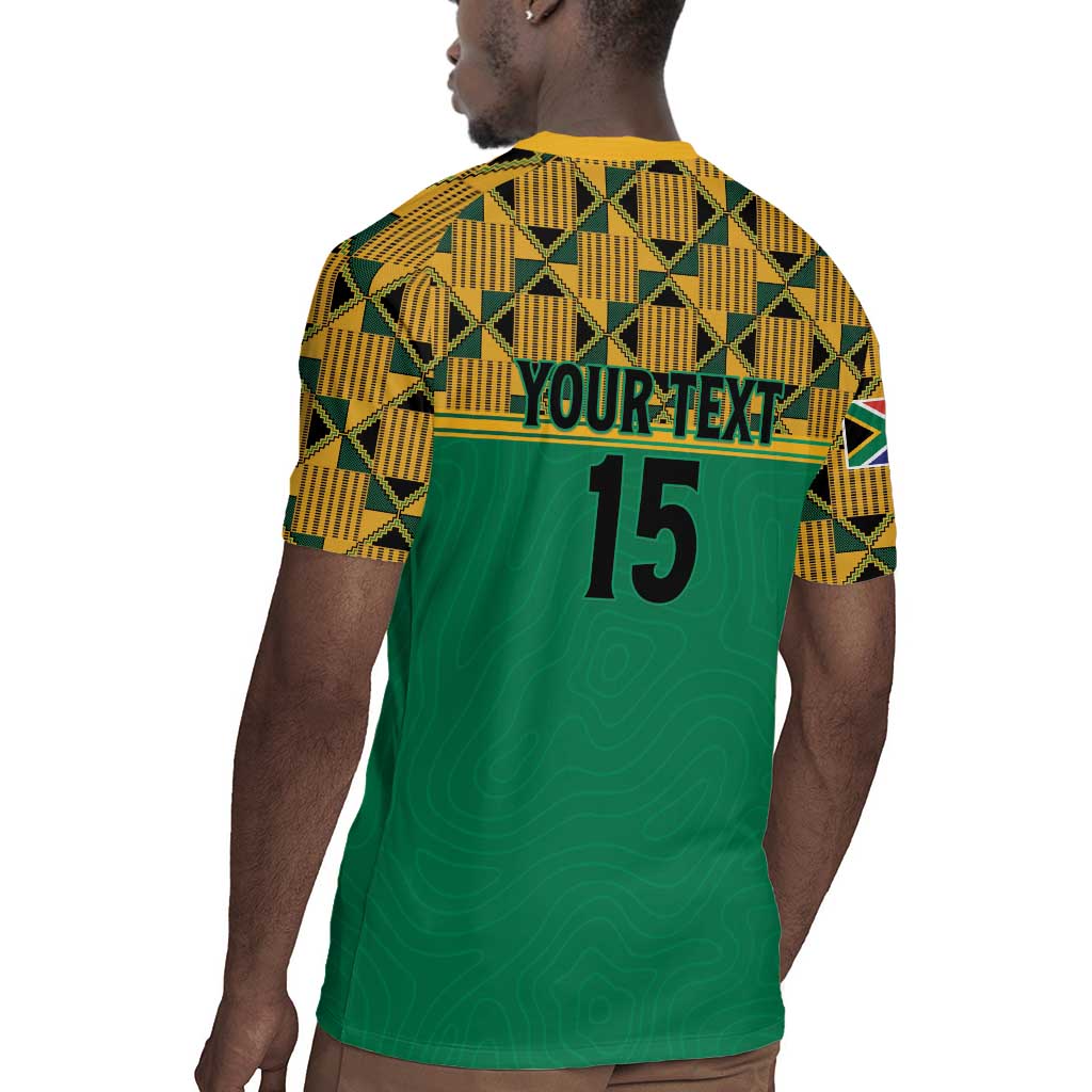 South Africa Soccer Custom Rugby Jersey Bafana Bafana