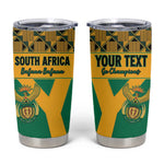 South Africa Soccer Custom Tumbler Cup Bafana Bafana