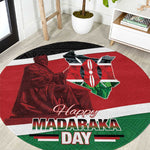 Kenya Madaraka Day Round Carpet Jomo Kenyatta With Map