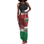 Kenya Madaraka Day Tank Maxi Dress Jomo Kenyatta With Map
