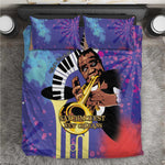 Satchmofest What a Wonderful World Bedding Set King Of Jazz SummerFest - African Pride
