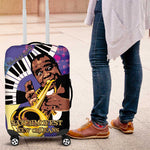 Satchmofest What a Wonderful World Luggage Cover King Of Jazz SummerFest - African Pride