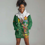 Personalized Zimbabwe Heroes' Day Hoodie Dress Nyika yeZimbabwe Monument - Coat Of Arms - African Pride