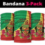 Personalized Congo-Brazzaville National Day Neck Gaiter Coat Of Arms Map LT15
