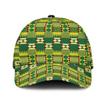 African Sika Fre Mogya Kente Pattern Classic Cap - African Pride