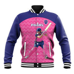 Custom Afro South Africa Cricket Baseball Jacket Go Paarl
