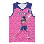 Custom Afro South Africa Cricket Basketball Jersey Go Paarl - African Pride