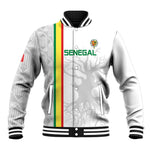 Custom Senegal Football Baseball Jacket We Are Champions