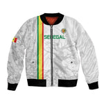 Custom Senegal Football Bomber Jacket We Are Champions