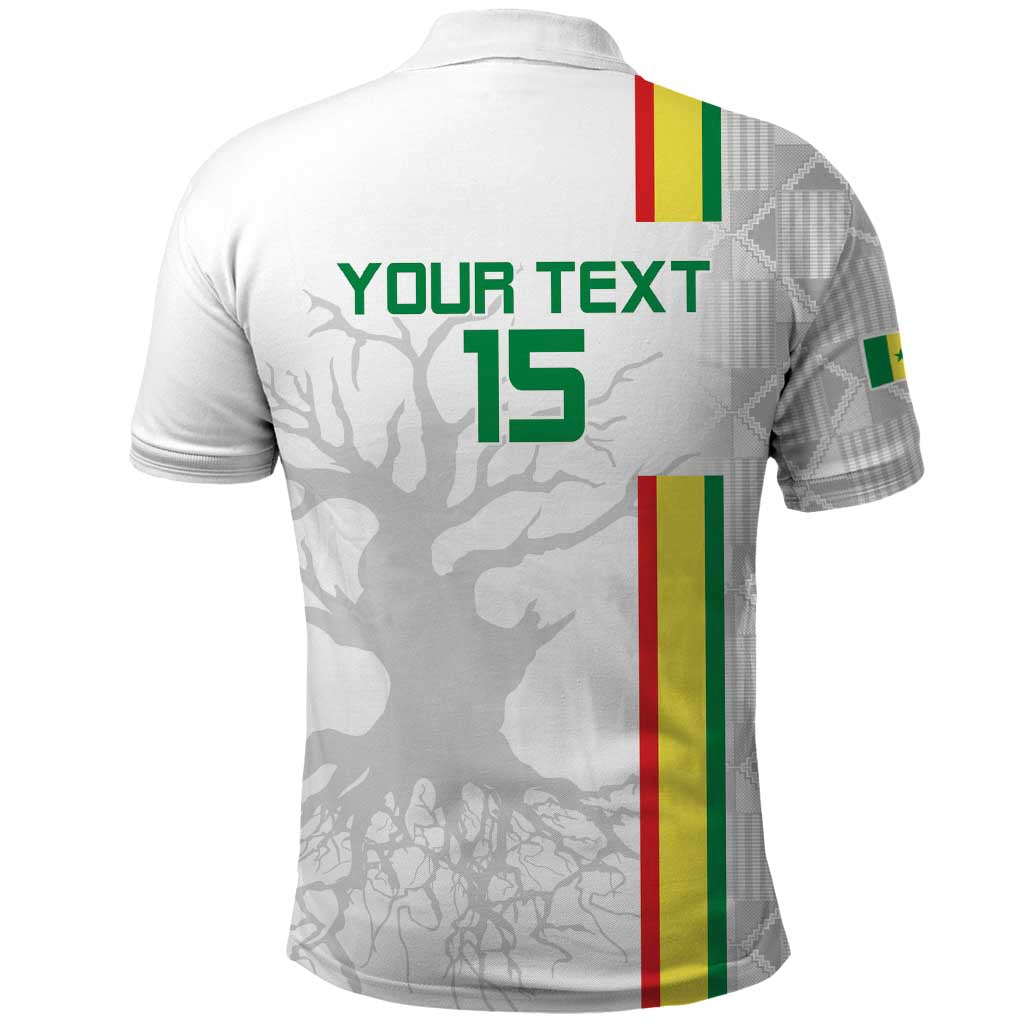 Custom Senegal Football Polo Shirt We Are Champions