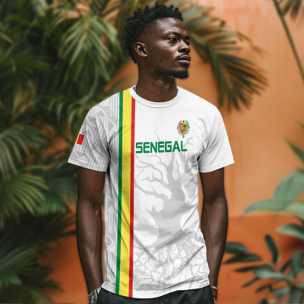 Custom Senegal Football T shirt We Are Champions