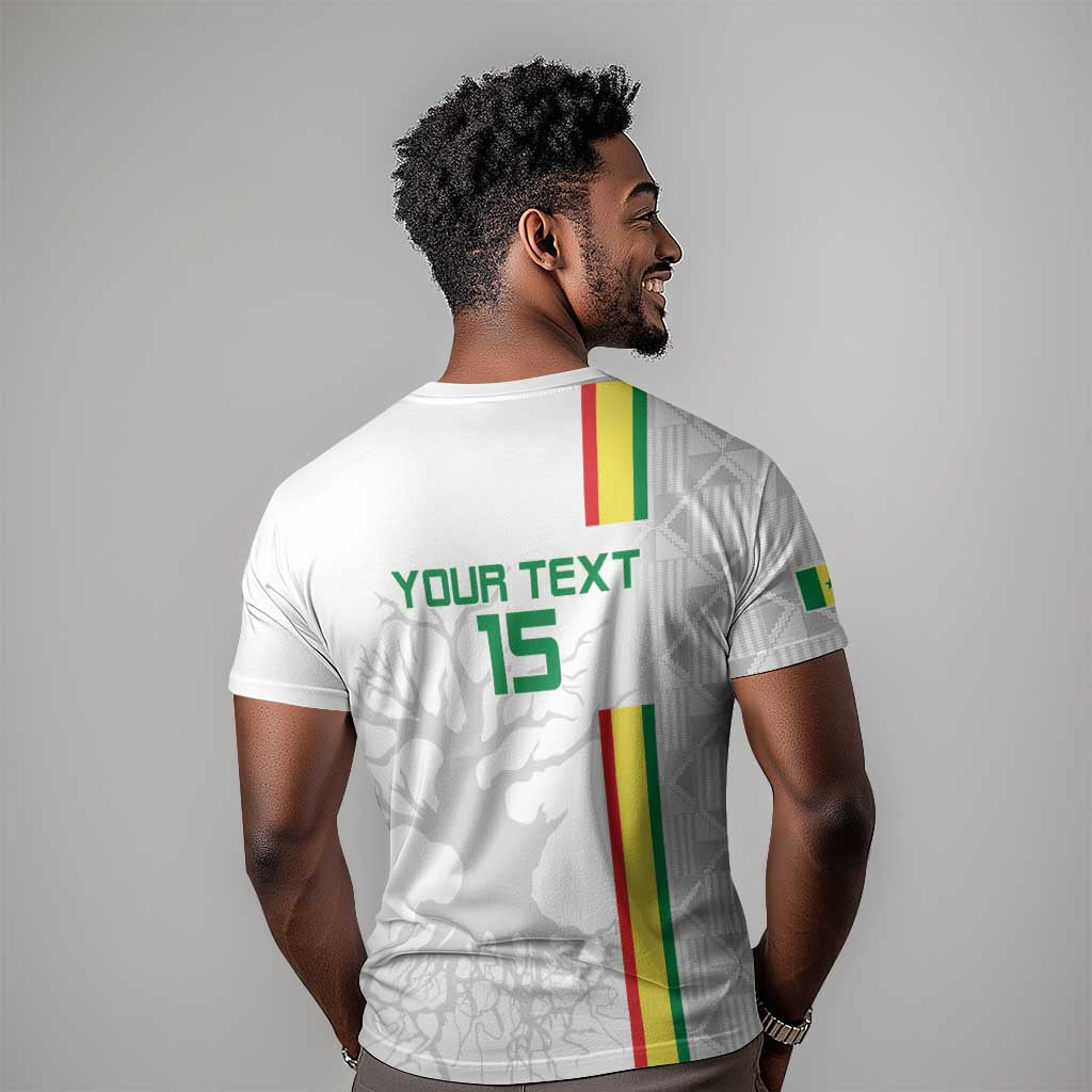 Custom Senegal Football T shirt We Are Champions