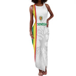 Custom Senegal Football Tank Maxi Dress We Are Champions