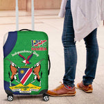 Personalised Namibia Luggage Cover 35th Anniversary Independence Day