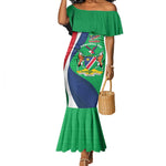 Personalised Namibia Mermaid Dress 35th Anniversary Independence Day