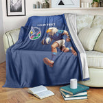 Namibia Rugby Custom Blanket Eagle Mascot - Sporty Style