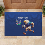 Namibia Rugby Custom Rubber Doormat Eagle Mascot - Sporty Style