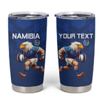 Namibia Rugby Custom Tumbler Cup Eagle Mascot - Sporty Style