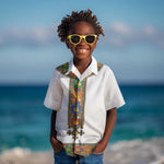 Ethiopia Saba Kemis Habesha Style Kid Hawaiian Shirt