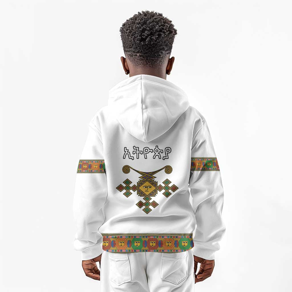 Ethiopia Saba Kemis Habesha Style Kid Hoodie