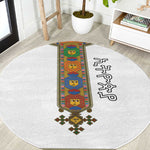 Ethiopia Saba Kemis Habesha Style Round Carpet