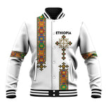 Ethiopia Saba Kemis Baseball Jacket Lion Of Judah