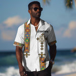 Ethiopia Saba Kemis Hawaiian Shirt Lion Of Judah