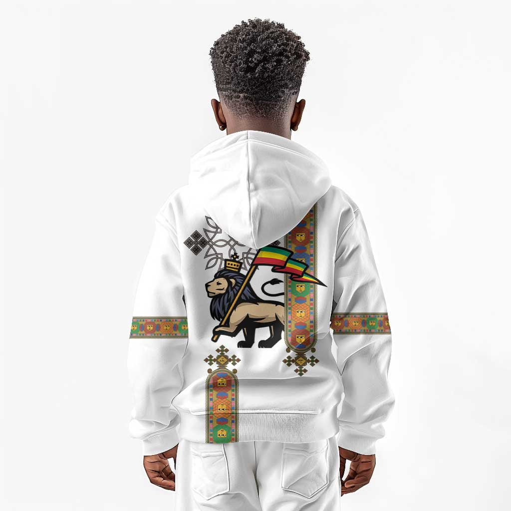 Ethiopia Saba Kemis Kid Hoodie Lion Of Judah