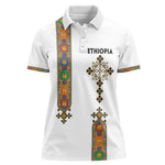 Ethiopia Saba Kemis Women Polo Shirt Lion Of Judah