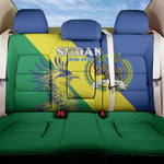 Personalized Sudan Back Car Seat Cover Coat Of Arms 1956-1970