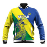 Personalized Sudan Baseball Jacket Coat Of Arms 1956-1970