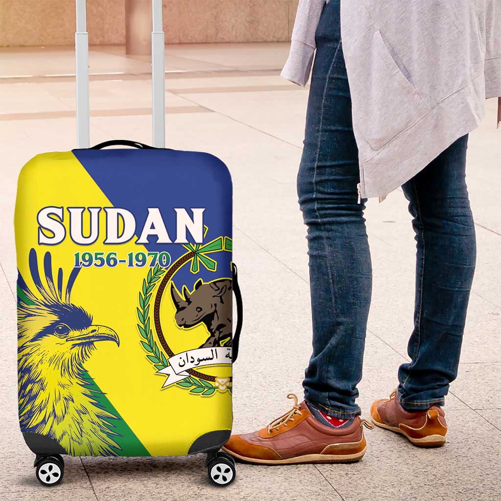 Personalized Sudan Luggage Cover Coat Of Arms 1956-1970