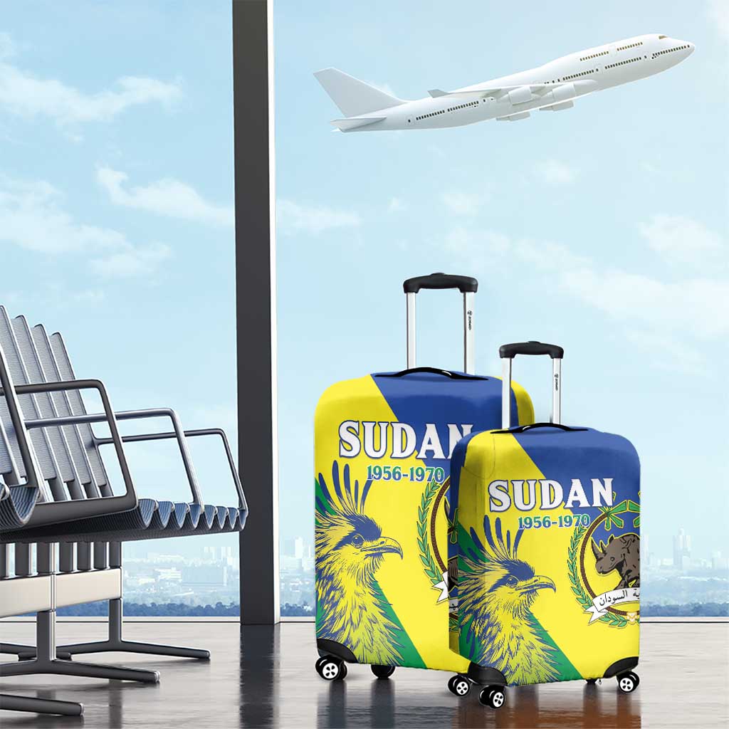 Personalized Sudan Luggage Cover Coat Of Arms 1956-1970