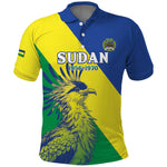 Personalized Sudan Polo Shirt Coat Of Arms 1956-1970