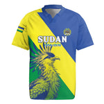 Personalized Sudan Rugby Jersey Coat Of Arms 1956-1970