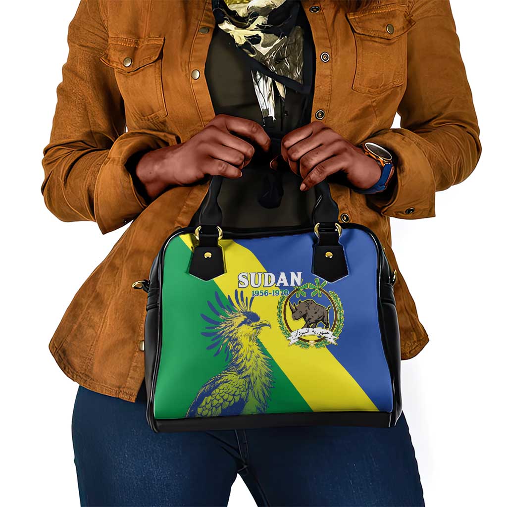 Personalized Sudan Shoulder Handbag Coat Of Arms 1956-1970