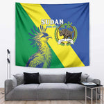 Personalized Sudan Tapestry Coat Of Arms 1956-1970
