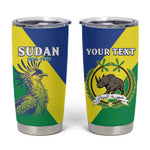 Personalized Sudan Tumbler Cup Coat Of Arms 1956-1970