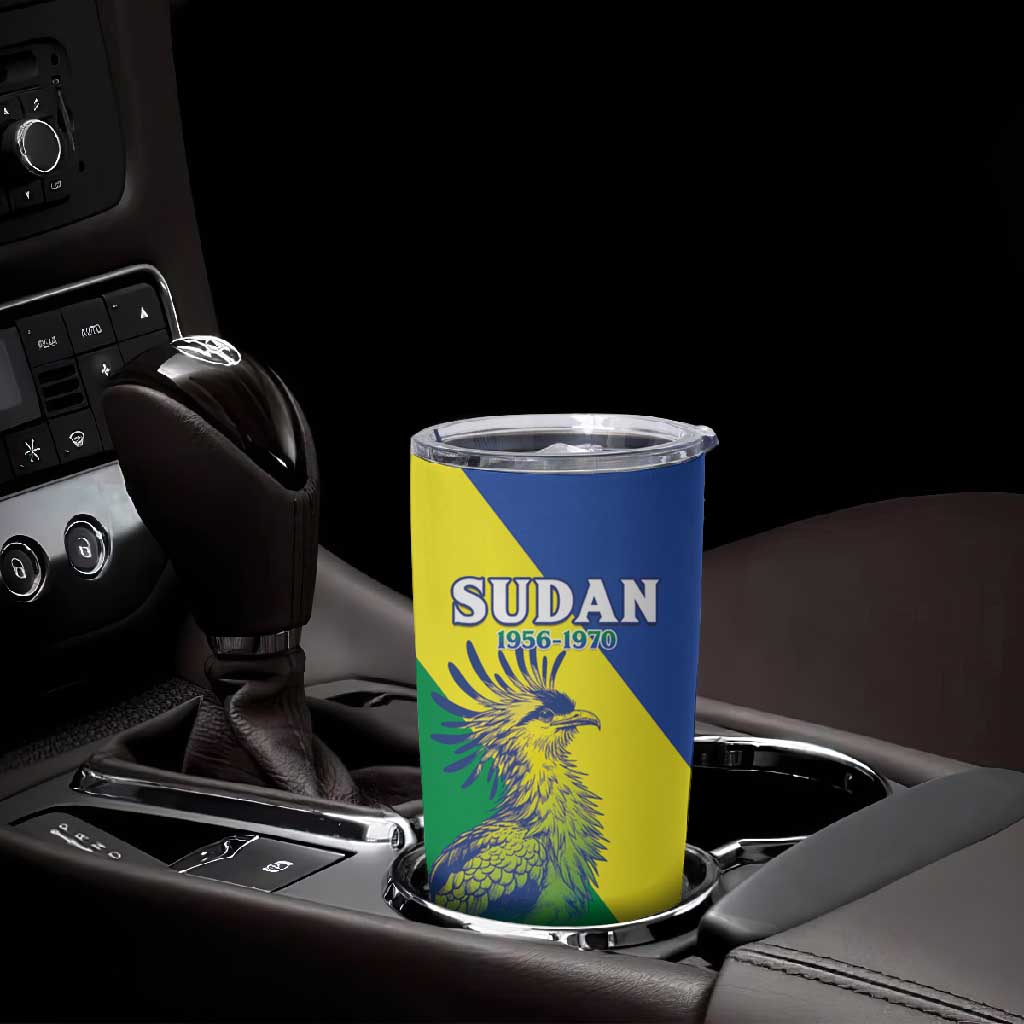 Personalized Sudan Tumbler Cup Coat Of Arms 1956-1970