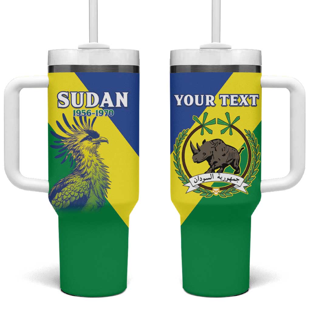 Personalized Sudan Tumbler With Handle Coat Of Arms 1956-1970