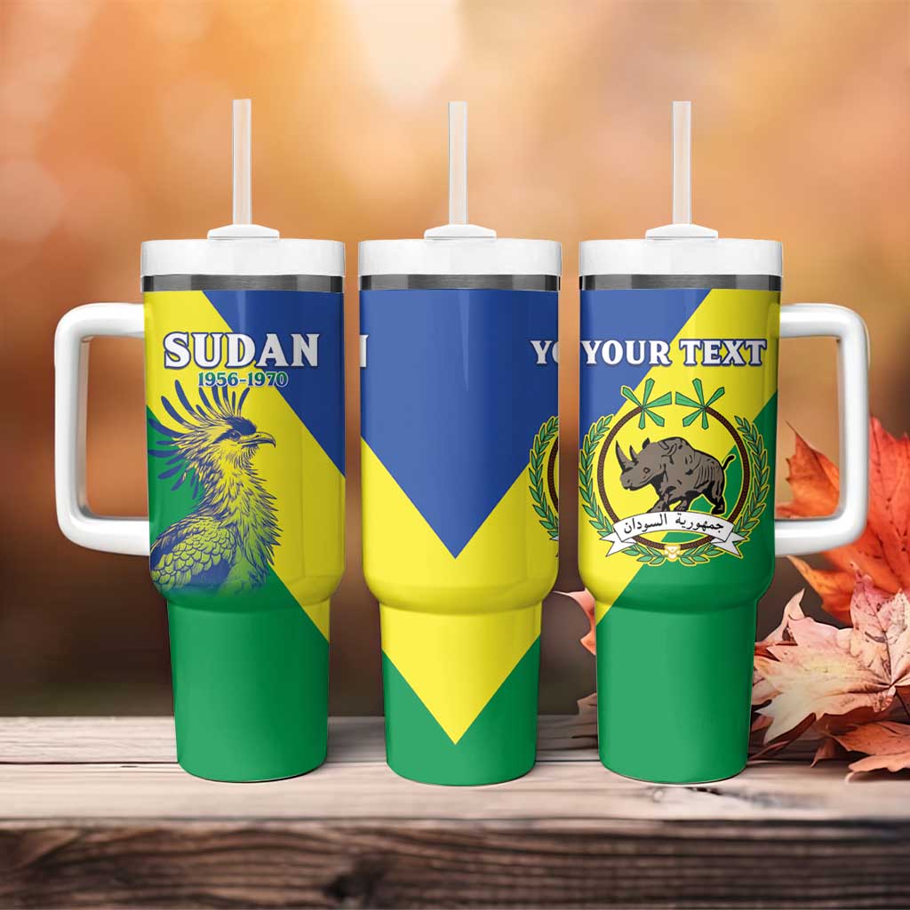 Personalized Sudan Tumbler With Handle Coat Of Arms 1956-1970