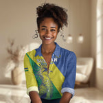 Personalized Sudan Women Casual Shirt Coat Of Arms 1956-1970
