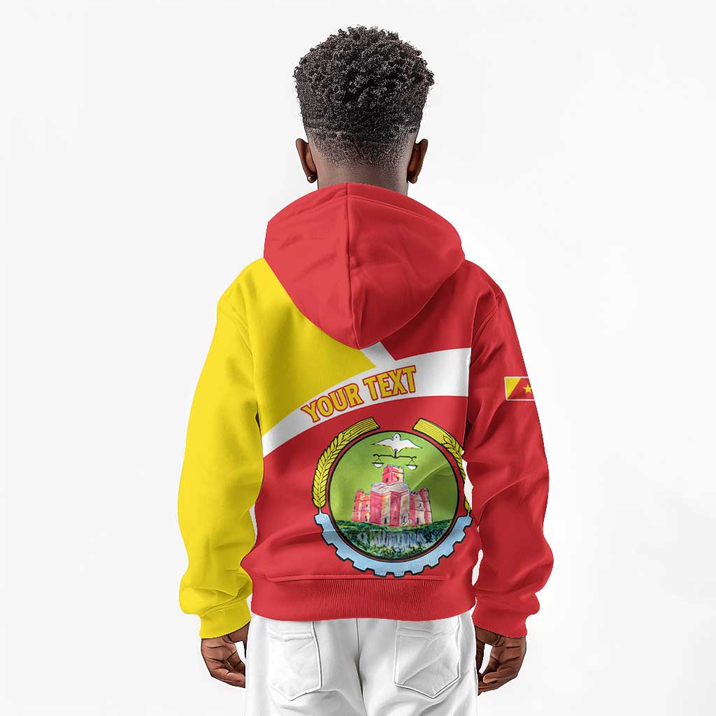 Personalized Amhara Region Kid Hoodie Coat Of Arms With Amhara Map