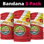 Personalized Amhara Region Neck Gaiter Coat Of Arms Amhara Map LT15