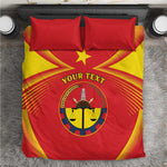 Personalized Tigray Region Bedding Set Coat Of Arms With Tigray Map