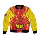 Personalized Tigray Region Bomber Jacket Coat Of Arms With Tigray Map