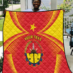 Personalized Tigray Region Quilt Coat Of Arms With Tigray Map